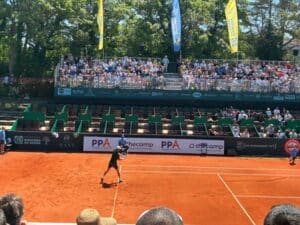 Quentin Halys au Challenger d'Aix-en-Provence