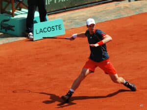 Andy Murray à Roland Garros en 2012