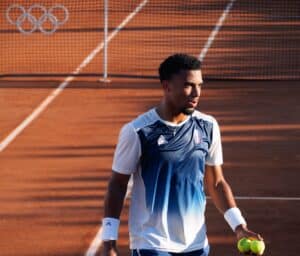 Arthur Fils aux Jeux Olympiques de Paris 2024 - crédits photo : Kuberzog