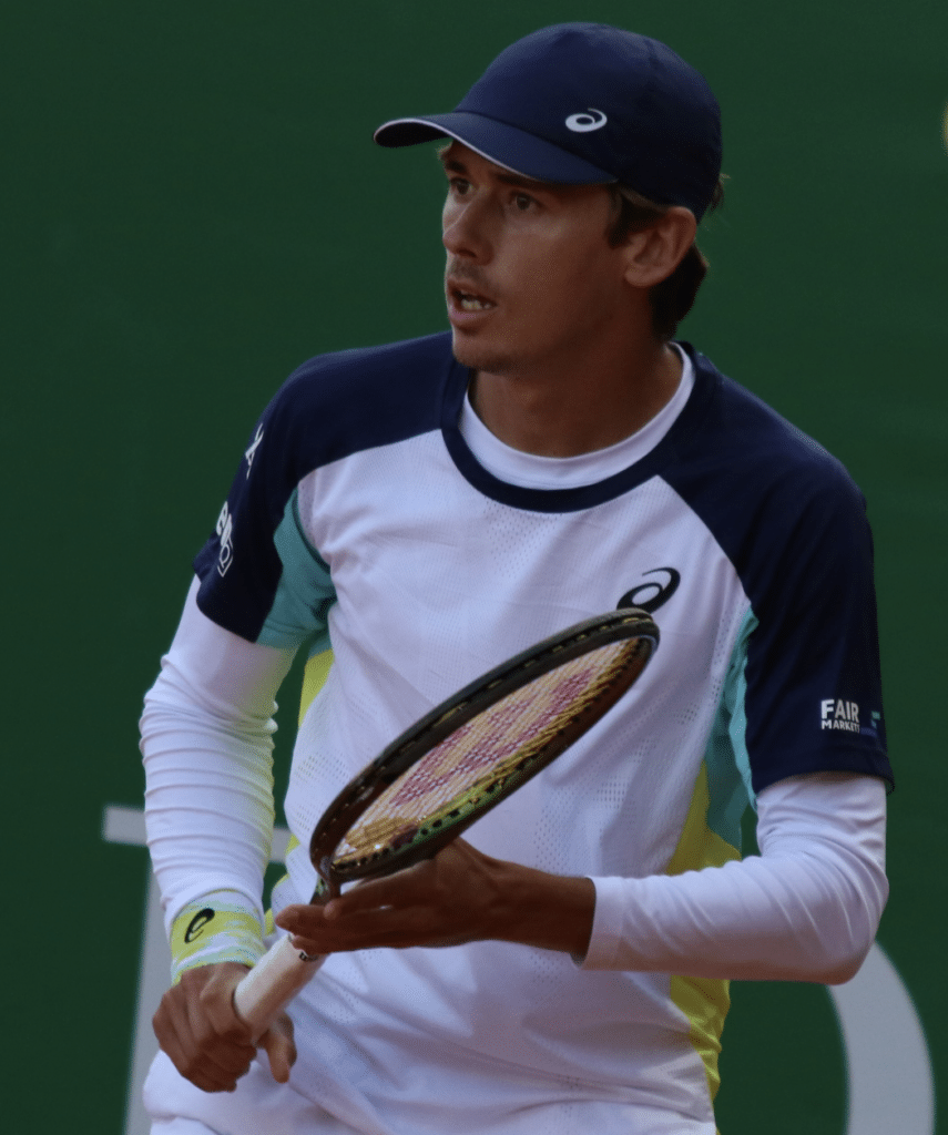 Raquette d'Alex de Minaur