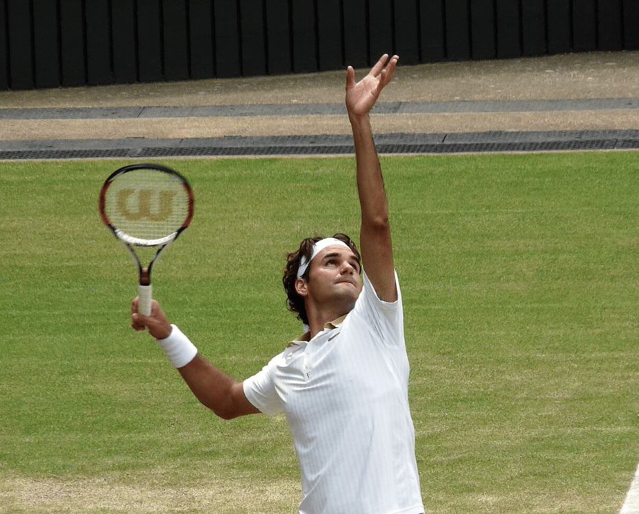 Cordage de Roger Federer à Wimbledon 2009 - Crédits photo : Squeaky Knees