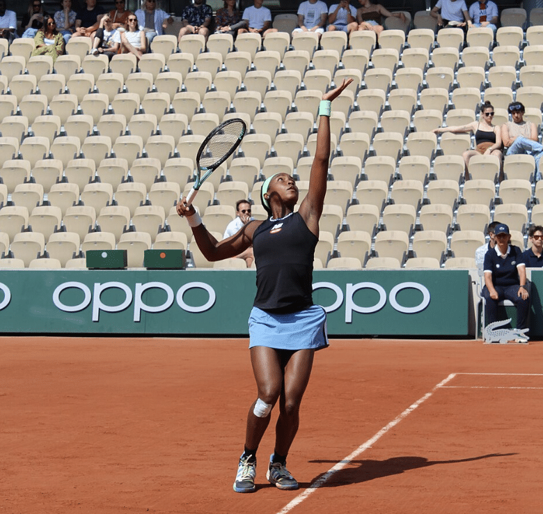 Raquette de Coco Gauff