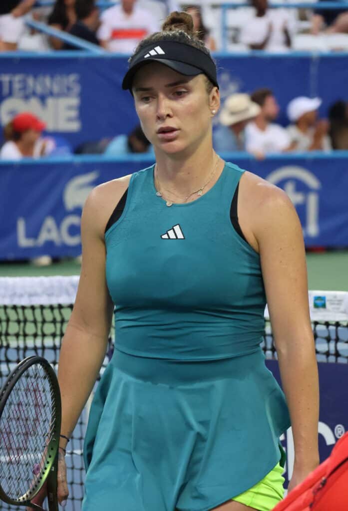 Raquette d'Elina Svitolina - crédits photo : Hameltion