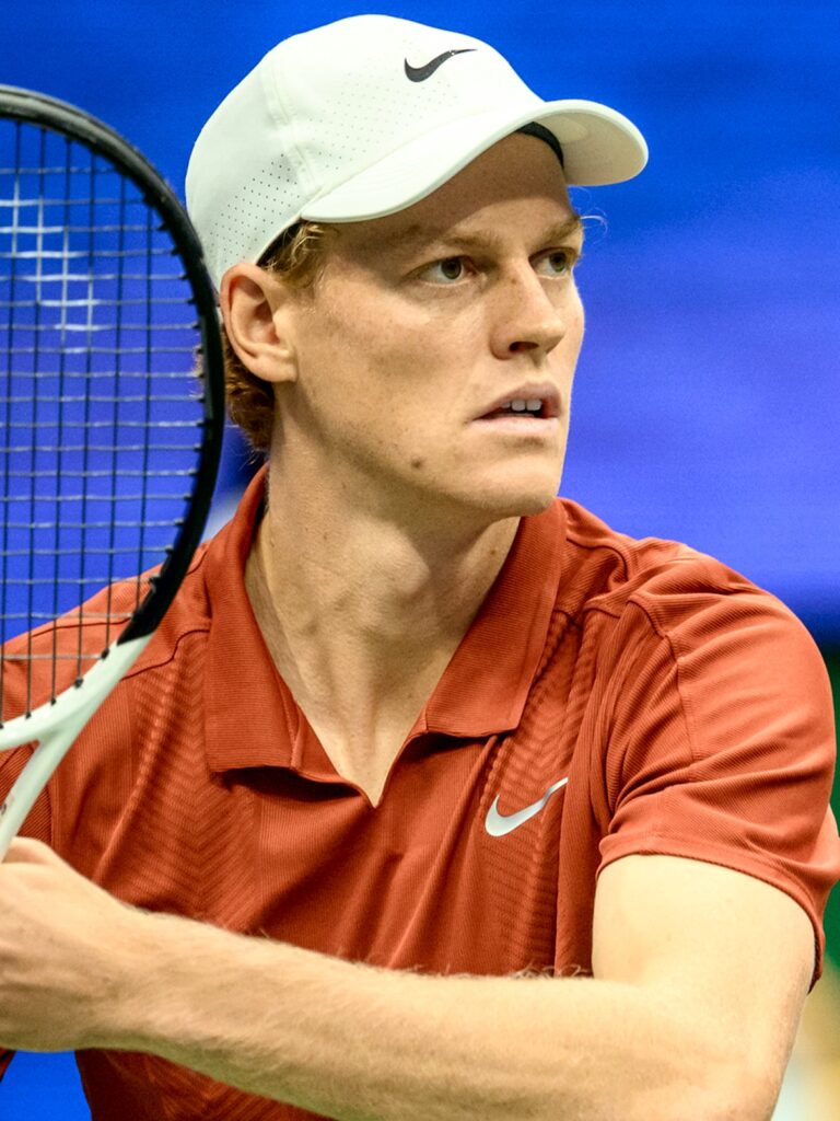 La raquette de Jannik Sinner à l'US Open 2025 - Crédits photo : Maison Blanche 