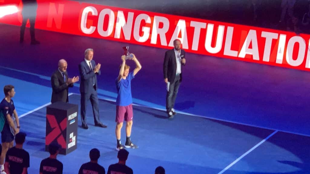 Jannik Sinner, vainqueur des NextGen ATP Finals en 2019 - Crédits photo : Thekingross