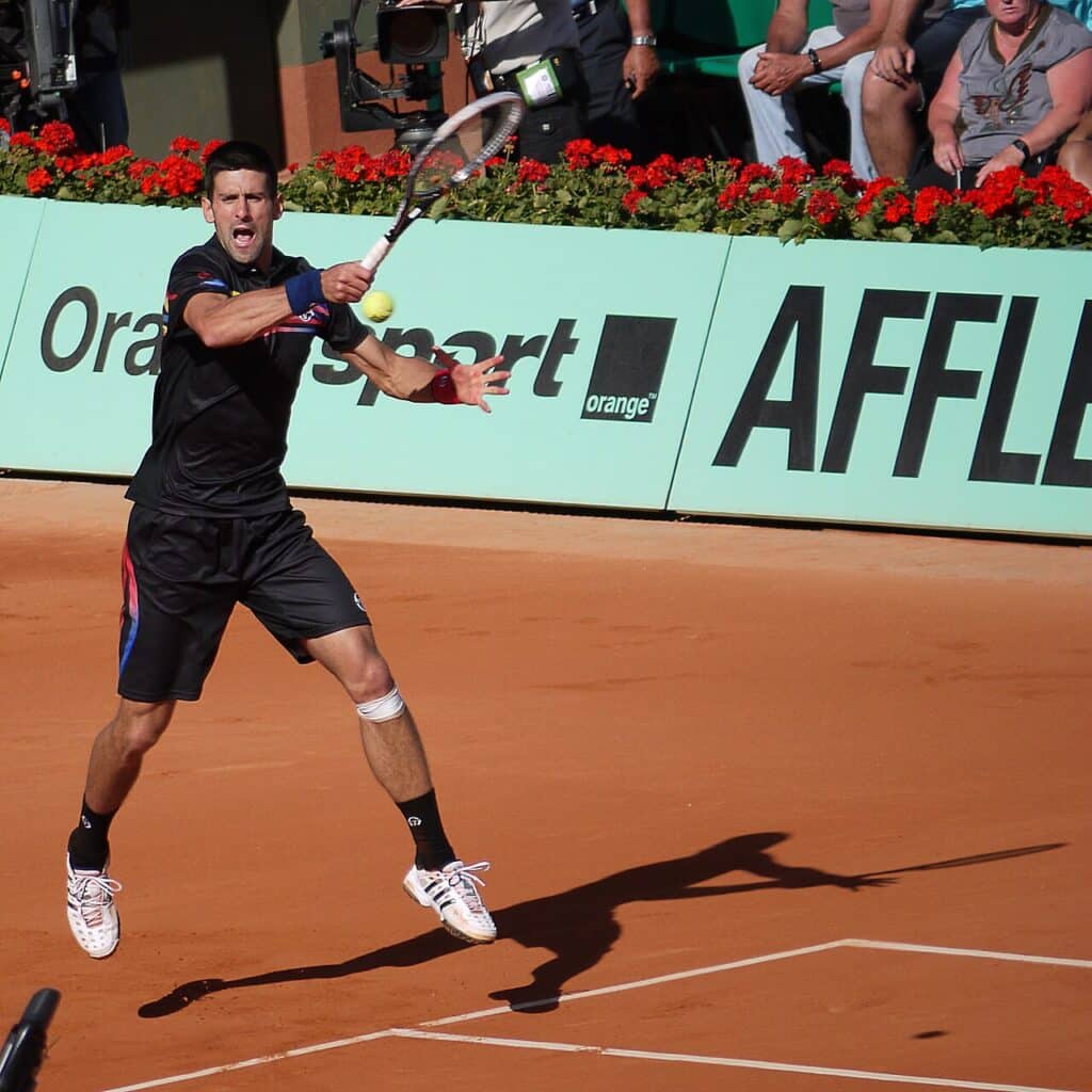 Novak Djokovic à Roland-Garros 2011 - Crédits photo : Yann Caradec