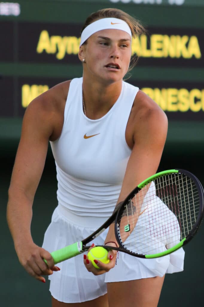 Raquette d'Aryna Sabalenka - Crédits photo : si.robi